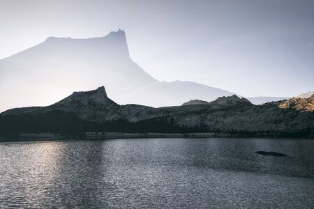 Landscape in the Sierra Nevada mountainsの写真素材