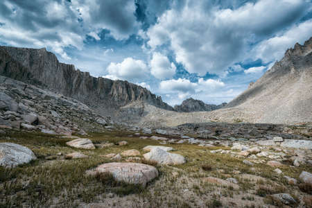 Landscape in the Sierra Nevada mountainsの写真素材