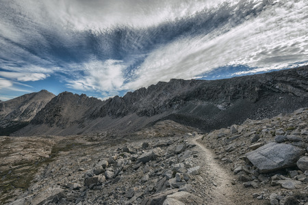 Landscape in the Sierra Nevada mountains