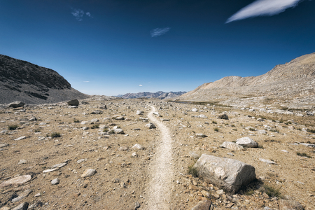 Landscape in the Sierra Nevada mountainsの写真素材