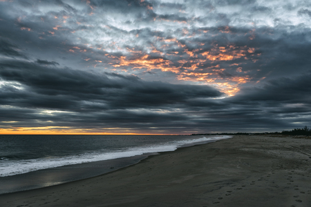 Seascape in Rhode Island, USAの写真素材