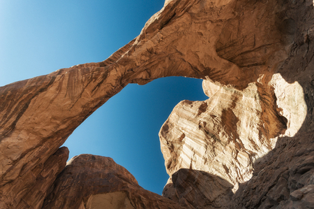 Landscape in Arches National Park, Utah, USAの写真素材