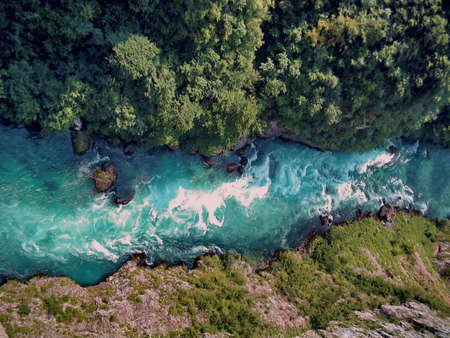 Smaragd  Mountain Riverの写真素材