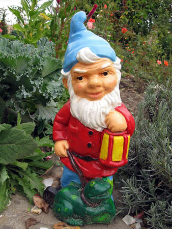 Garden gnomeの写真素材