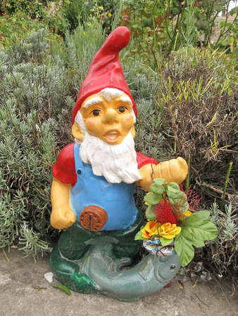 Garden gnomeの写真素材