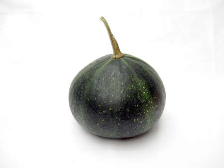 green decorative  pumpkinの写真素材