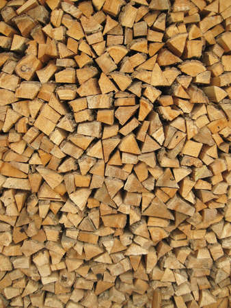 A pile of firewoodの写真素材