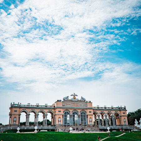 Gloriette in Vienna, Austriaのeditorial素材