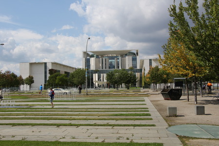 Bundeskanzleramt in Berlin, Germanyのeditorial素材