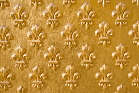 Gold flower background