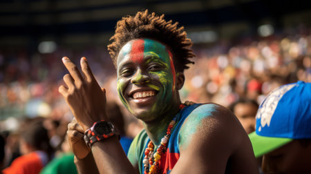 audience at the concert of african american band Durban at Paradiso during Amsterdam Roots Open Air, a cultural festival held annually on the streets of Amsterdamの素材