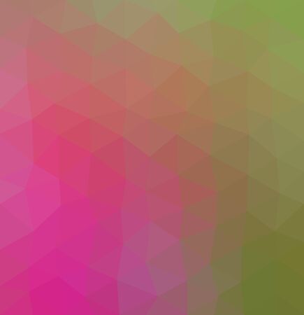 Kaleidoscopic low poly style triangle vector mosaic background
