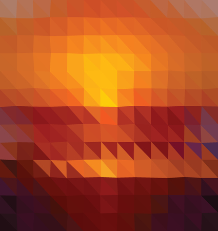 Kaleidoscopic low poly style triangle vector mosaic backgroundのイラスト素材