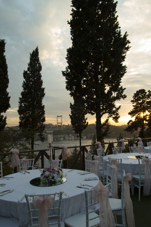 Wedding reception in Istanbul.のeditorial素材