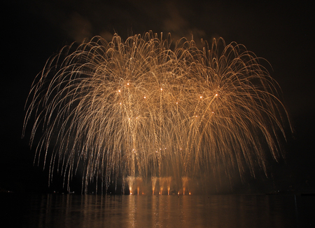 Fireworks - Ignis Brunensis in Czech republic in Brno 18.6.2014