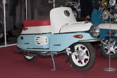 Electric scooter , iconic scooter from 60´s is back.の写真素材
