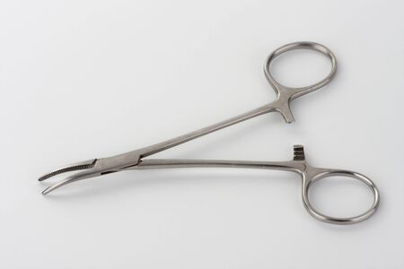 Mosquito Forceps , hemostatic forceps designed for controlling bleeding and handling blood vessels...