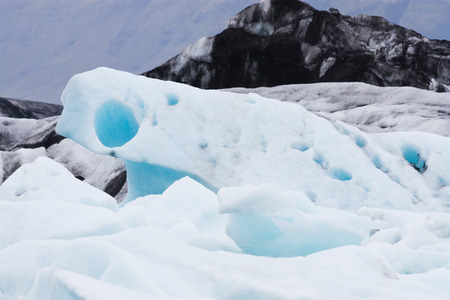 Icelandic Jokulsarlonの写真素材