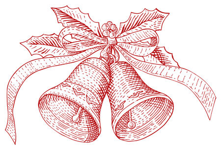 Christmas bellsのイラスト素材