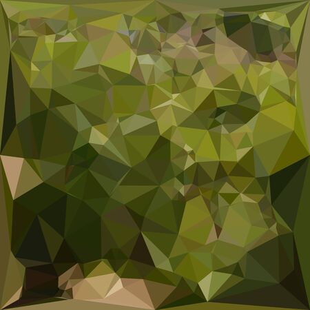 Illustration of an olive green abstract geometric backgroundのイラスト素材