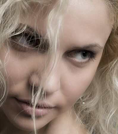 Look of passionの写真素材