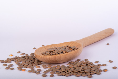 dish of lentilsの写真素材