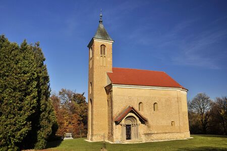 700 years old church の写真素材
