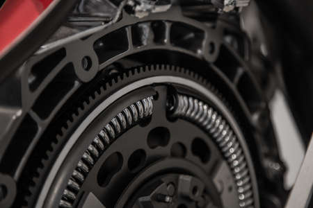 Dual mass flywheel close upの写真素材