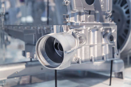 die magnesium  casting cartridge body for oil filtersの写真素材