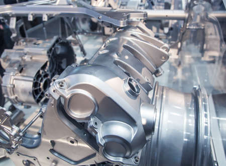 Engine head cover magnesium casting