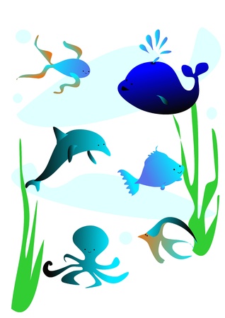 fish sea life の写真素材