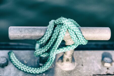mooring lineの写真素材