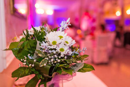 Wedding flower decorationの写真素材