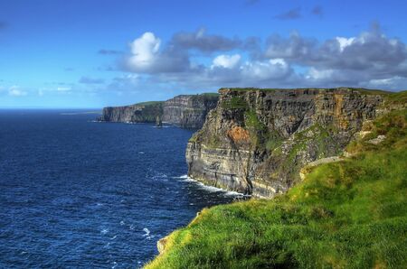 Cliffs of Irelandの写真素材
