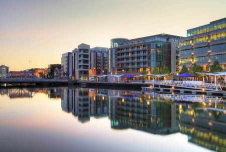 Cork city scenery,Irelandのeditorial素材