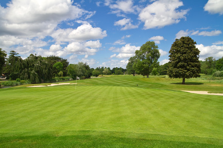 Irish golf course in summerのeditorial素材