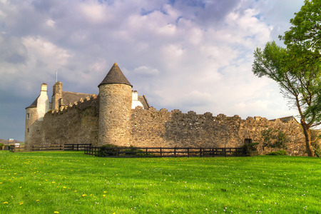 Parkes Castle in County Leitrim, Irelandのeditorial素材