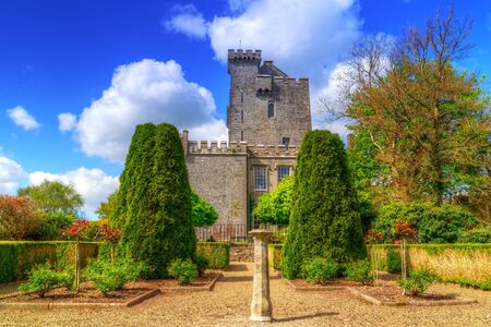 Knappogue Castle in Co. Clare, Irelandのeditorial素材