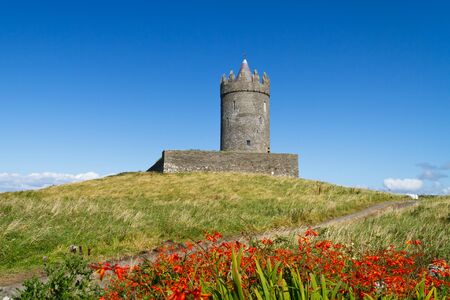 Doonagore Castle near Doolin, Irelandのeditorial素材