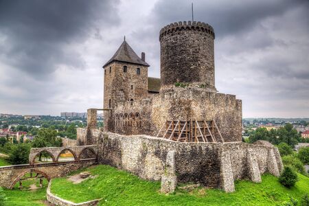 Medieval 14th century castle in Bedzin, Polandのeditorial素材