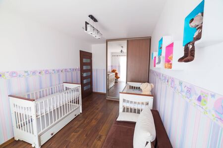 Baby room interiorの写真素材