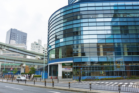 TOKYO, JAPAN - NOVEMBER 14, 2016: Streets of Ikebukuro district of Tokyo metropolis, Japan. Tokyo Metropolis is both the capital and most populous city of Japan.のeditorial素材