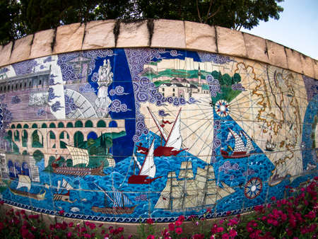Tiles Turkey ; Turkish  ceramic tiles  / Tiles and ceramic art in Turkeyのeditorial素材