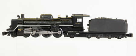 Japan Railways steam locomotive model.  The Class C57  is steam locomotive built in Japan from 1937 to 1947の写真素材