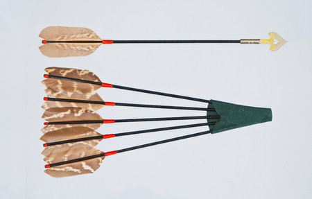 old style arrow / Japanese style arrow setの写真素材