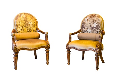 Luxury vintage chairの写真素材