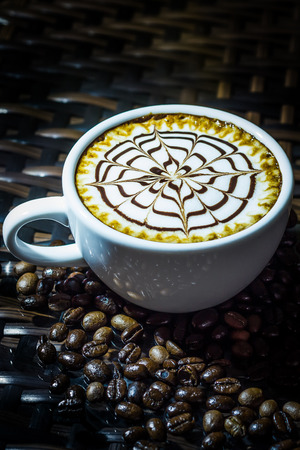 coffee cup in morningの写真素材