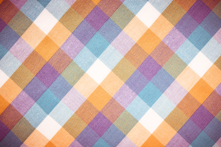 Fabric plaid texture. Geometric background
