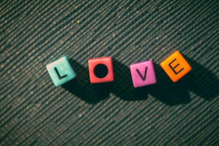 Love message beadの写真素材