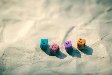 Love message beadの写真素材